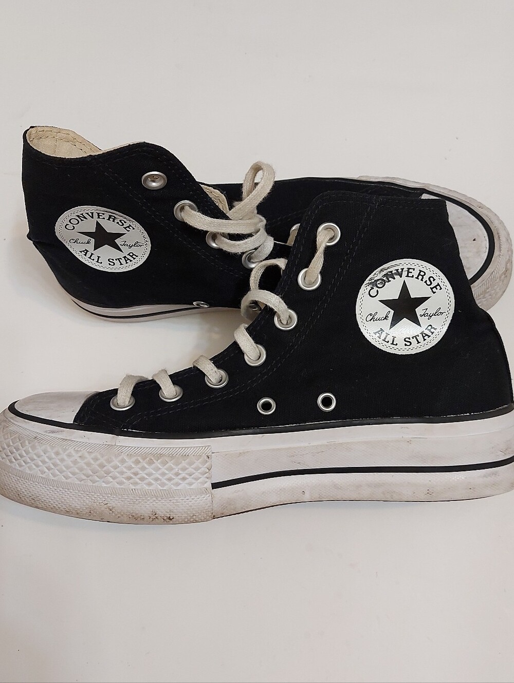 Converse Black High Top Chuck Taylor All Star Sneakers